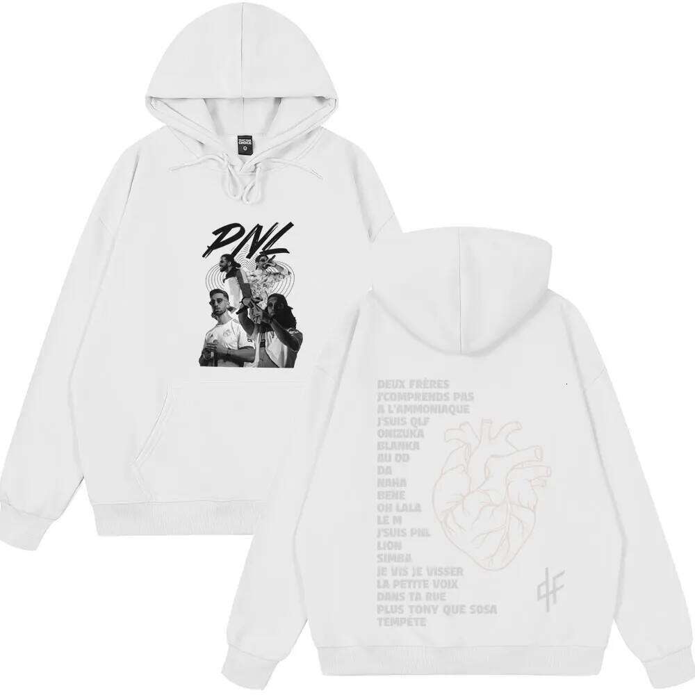 French Rapper PNL Album Le Monde Chico Hoodies Men Women Clothing Fashion Hip Hop Sweatshirts Long Sleeve Streetwear Winter Tops C260311