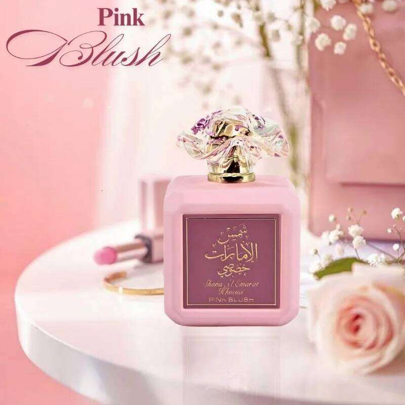 Ard Zaafaran Arabian Pink Shams Al Emarat Khususi Blush Perfume for Women Eau De Parfum - 100 ML 3.4 OZ Z260311