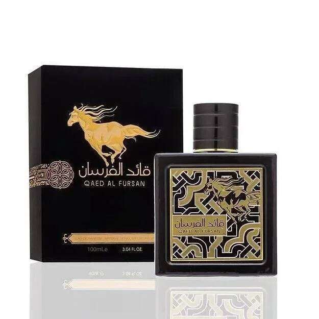 100ml Perfumes Qaed Al Fursan White Horse Eau De Parfum Long-Lasting Arab Fragrance Natural Flower & Fruit Scent Z260311