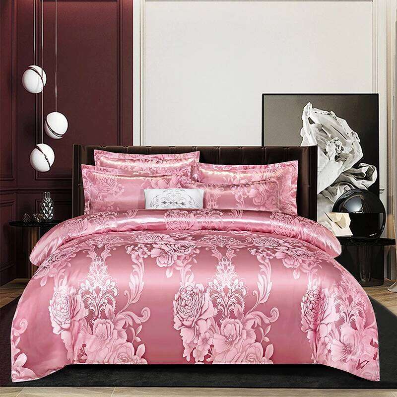 3pcs Duvet Cover and Pillow case Set No Filling,European Light Type Skin-Friendly Soft Fabric,For Family bedroom Bedding H260311