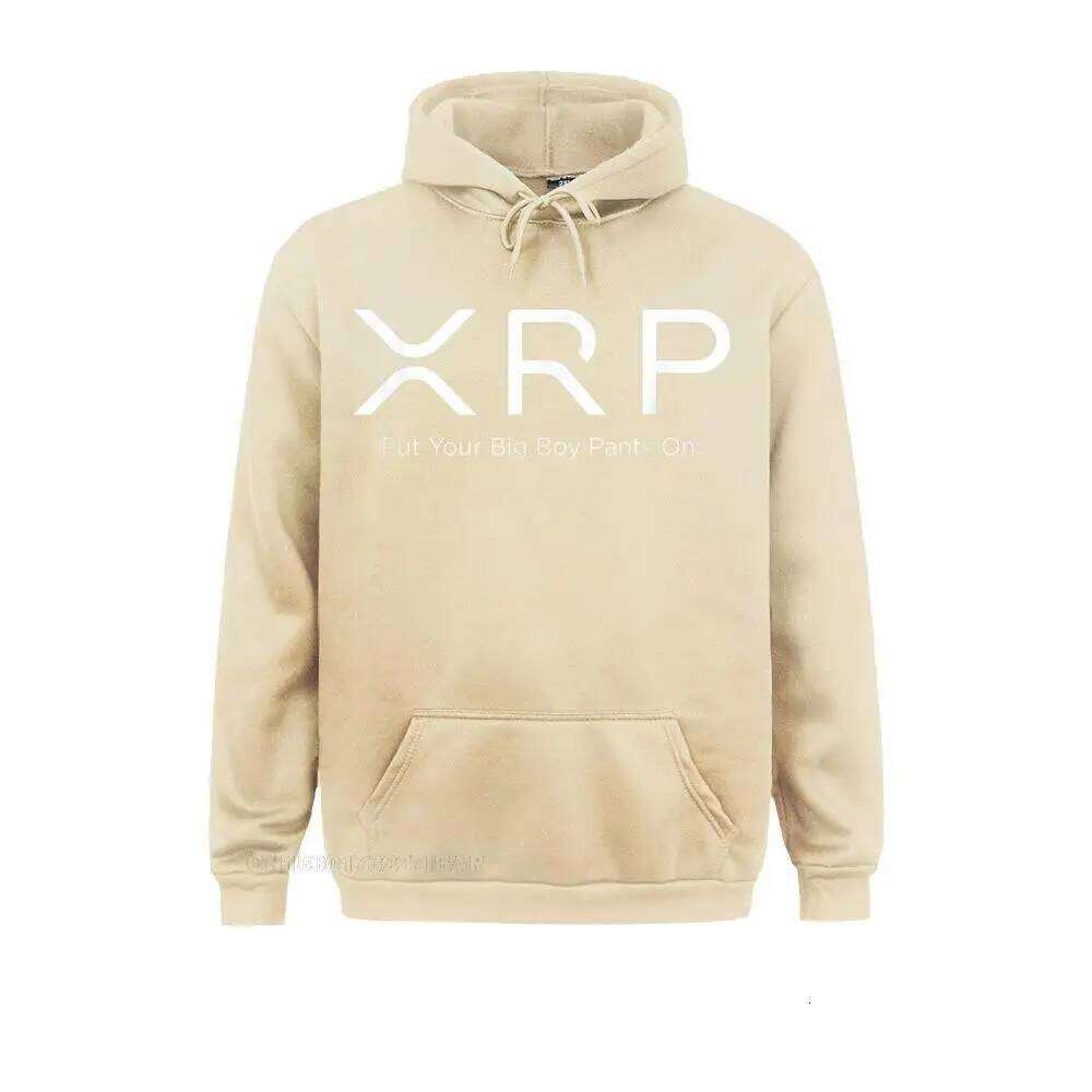 XRP Ripple Crypto Currency Funny Put Your Big Boy Pants On Birthday Sweatshirts Prevalent Hoodies Male Anime Clothes C260311