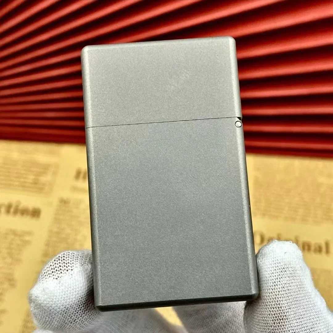 EDC Titanium Alloy Narrow Type Square Box Large Hinge Thick Shell Windproof Gift Hiking Handle Portable Tools N260311