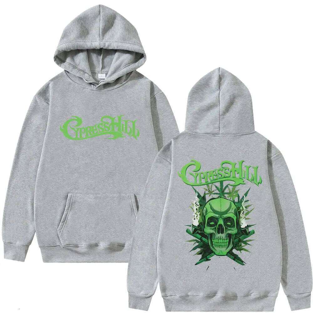 Rapper Cypress Hill Skeleton Graphic Print Hoodie Men Women Hip Hop Oversized Streetwear Male Fashion Vintage Sweatshirt Autumn C260311