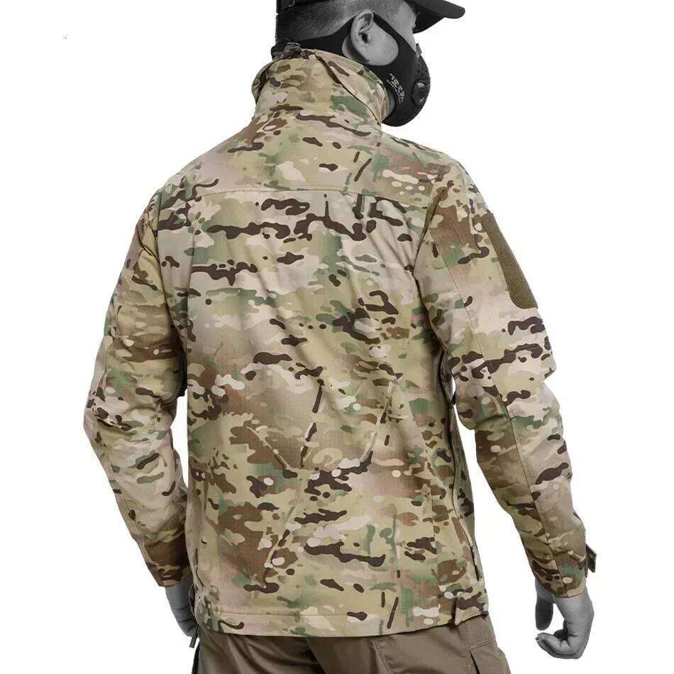 Delta Combat GEN.4 Tactical Softshell Breathable Wear-restant Waterproof Outoor Hunting Jacket Hiking Commuting Tops Coat 26H0311