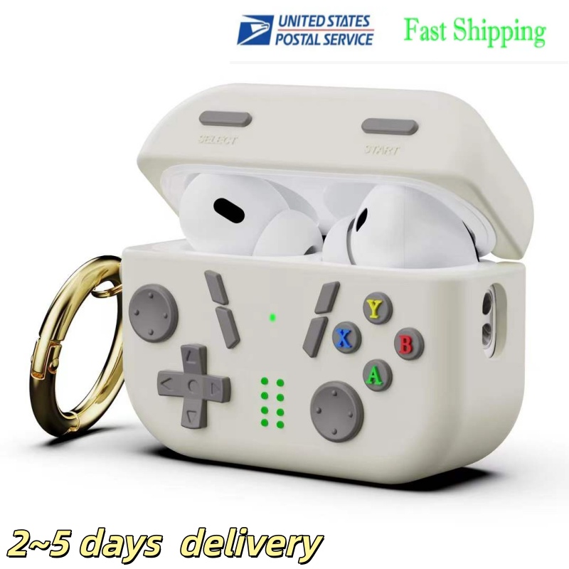 Pro 3 US Warehouse case For airpods 2 3 4 Pro 2 USB-C Wireless Earphones Transparent case Cancelling Earbud bluetooth in-Ear Earphones Wireless case