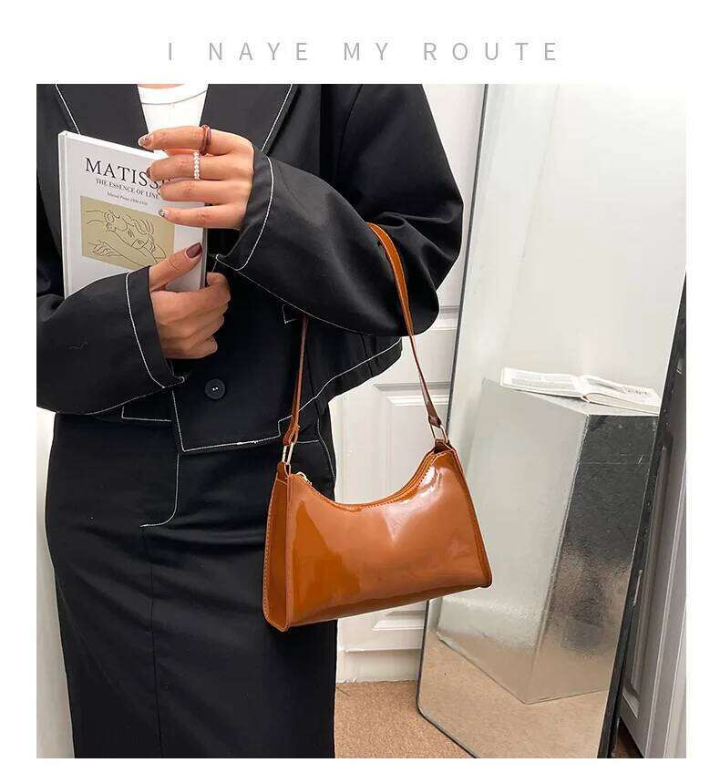 Armpit Bag Small Shoulder Purse Underarm Bags Brand Clutch Women Hobos Summer Simple Handbags Bolso Feminina XJ260311