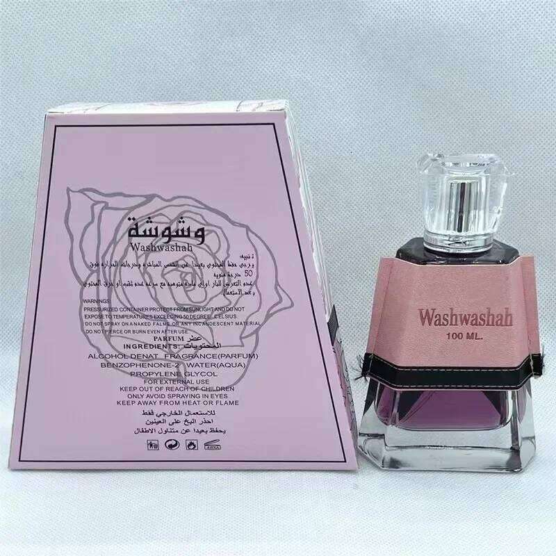 Arab Perfumes Woman Arabic Long Lasting Rose Fragrance Body Spray EDT EDP Washwashah Original Parfum Pheromone For Women Z260311
