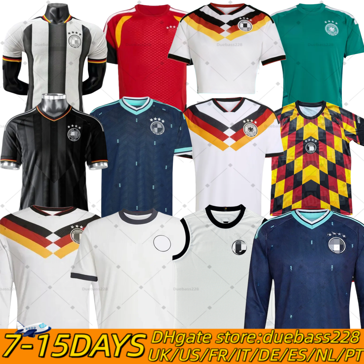 germany 2026 world cup jersey 26 27 soccer jerseys Kit Women football shirts men kids set goalkeeper Deutschland HAVERTZ GNABRY Long sleeves goalkeeper training 5XL