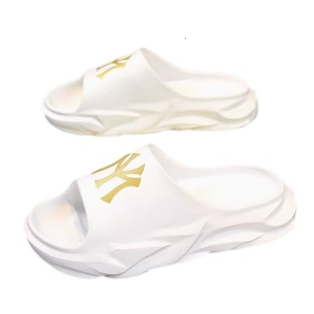 2026 Men's Slippers For Teenagers, Summer Outdoor Sports Indoor Non-slip Sandals, Men's Beach Vietnam Luxury Shoes One-word Slippers, White