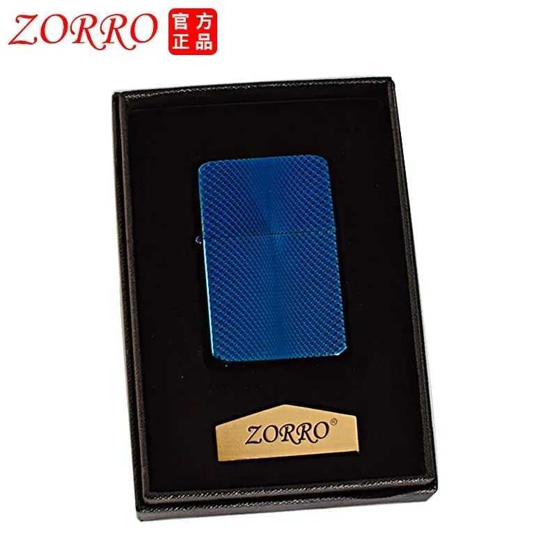 Metal Outdoor Lighter Split White Steel Inner Tank Pure Copper Windproof Kerosene Lighter Narrow Machine for Men N260311