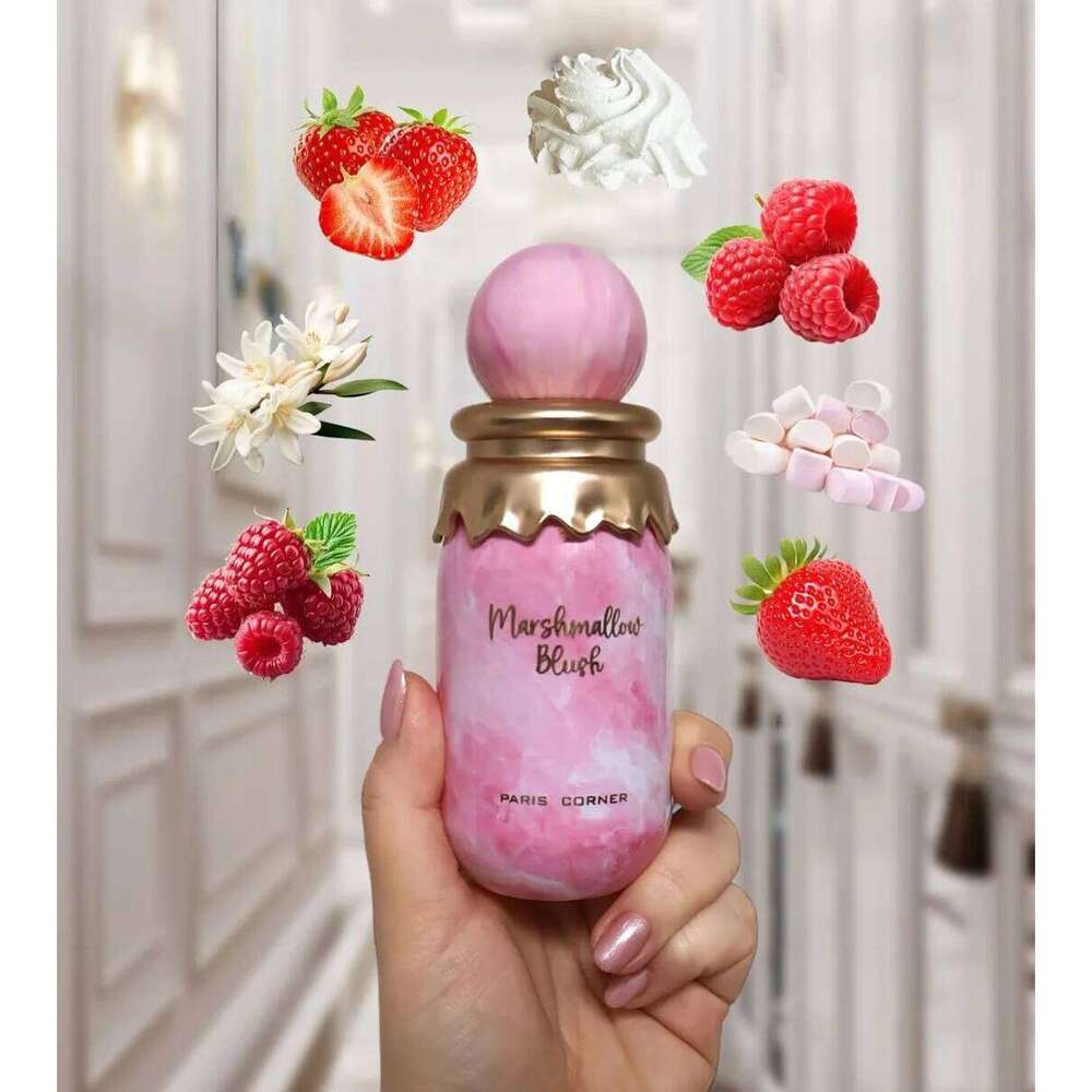 Paris Corner Marshmallow Blush Eau de Parfum 100ml Womens Fragrance, Romantic & Elegant, Ideal Gift Z260311
