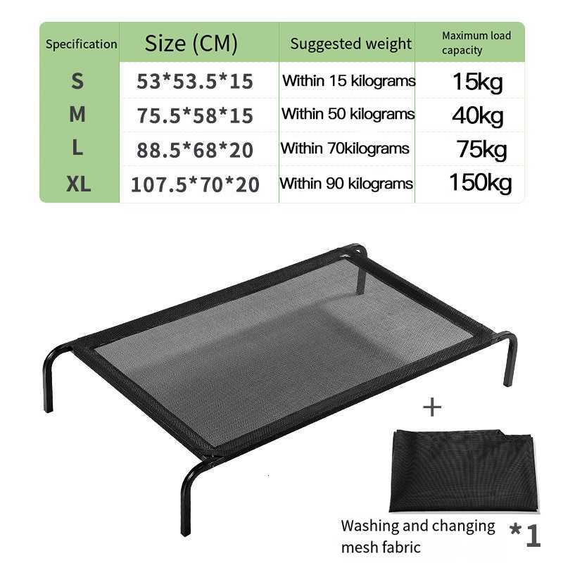 Outdoor dog house with roof Rattan dog bed with waterproof pad small and medium-sized dog bed X250412