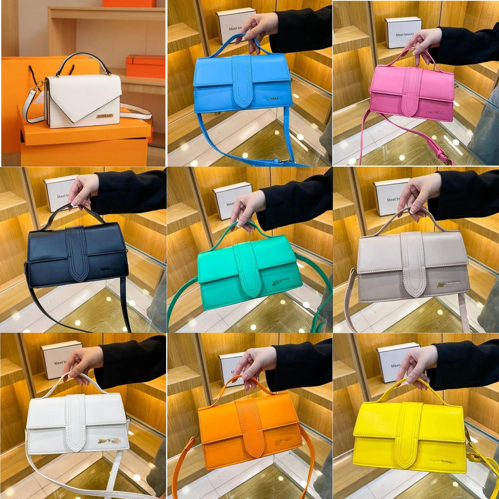 2026Shoulder Bags Designers Woman High Quality Jaquemeu Genuine Leather Women Mini Handbag Fashion Ladies Crossbody Bags Femmes 212