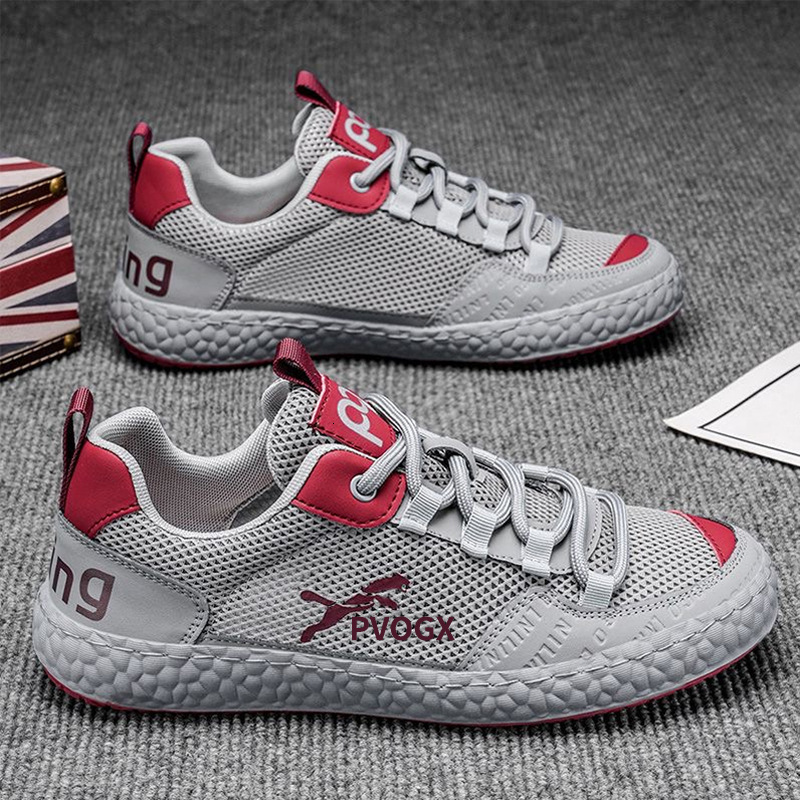 2026 New Luxury Men's Fashion Soft-topped Outdoor Casual Shoes With Four Seasons Design, Odor-resistant And Breathable Mesh Sports Shoes