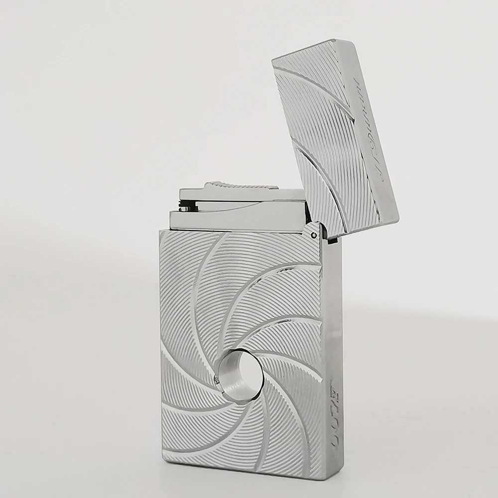 JTDunant Rotating Hole L2 Lighter 007 Butane Gas Smoking Gadgets Clear Sound Halloween Gifts Smoker Luxury Collections 2025 N260311