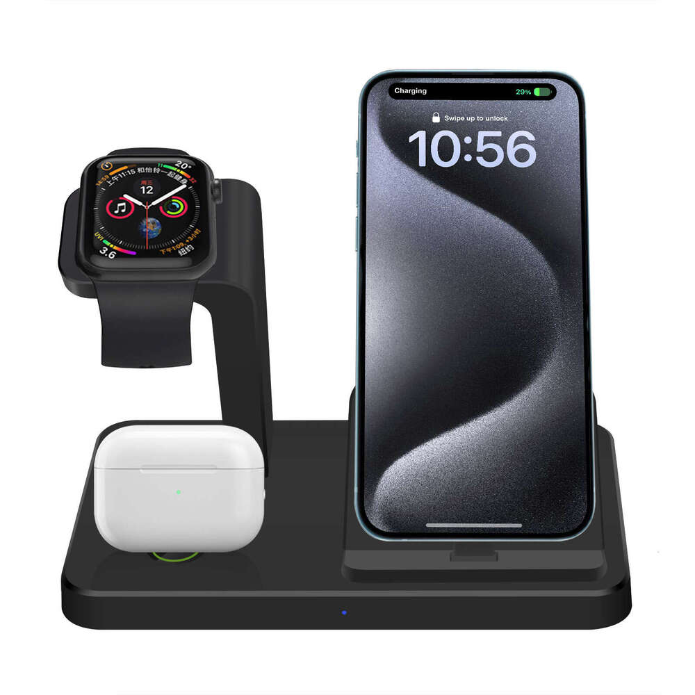 Fast Wireless Charger Apple 15 Special Three-in-One Dock with Direct Fast Charging and Type-C Interface - view 4