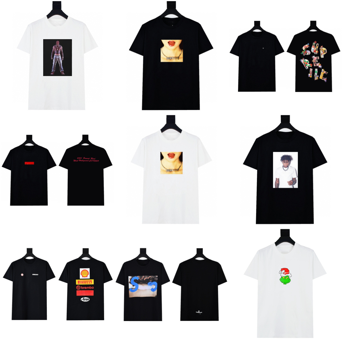 t T shirt Men's Designer Tshirt Mens Womens Version Clothing Loose Tees Tops Man Casual Street Graffiti Supremely Short lseeve tops