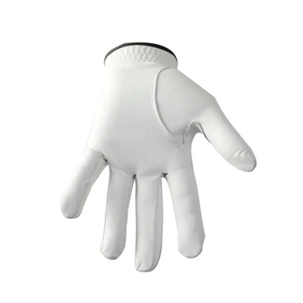Sheepskin Mens Sports Glove Breathable White Leather ing Glove Maximum Grip Single Left Hand Accessories Male M260311