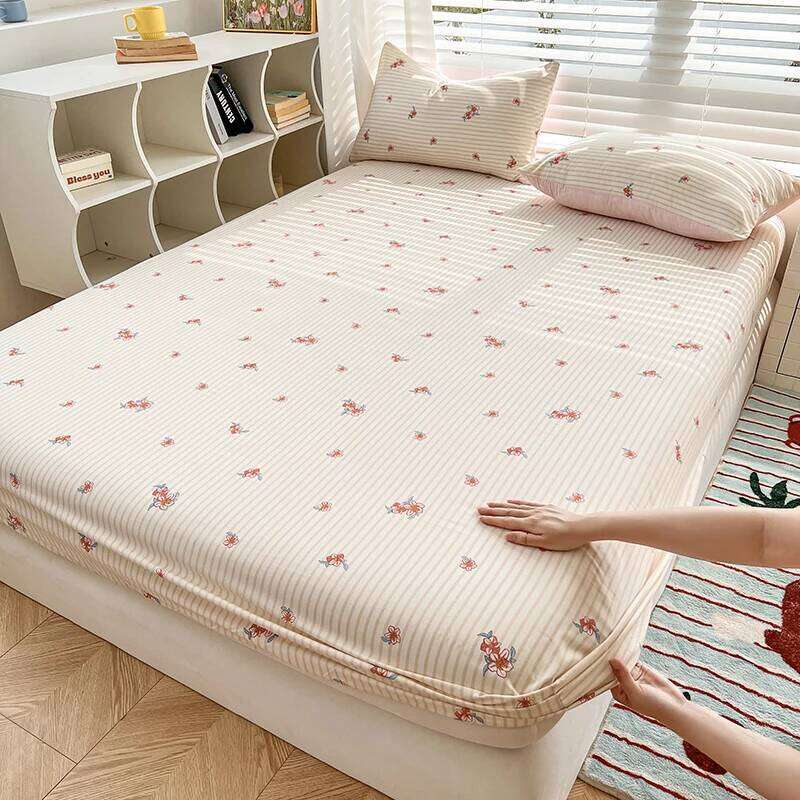 A 3-piece printed pillowcase set, including 1 bed cover +2 pillowcases without cores, soft and breathable H260311