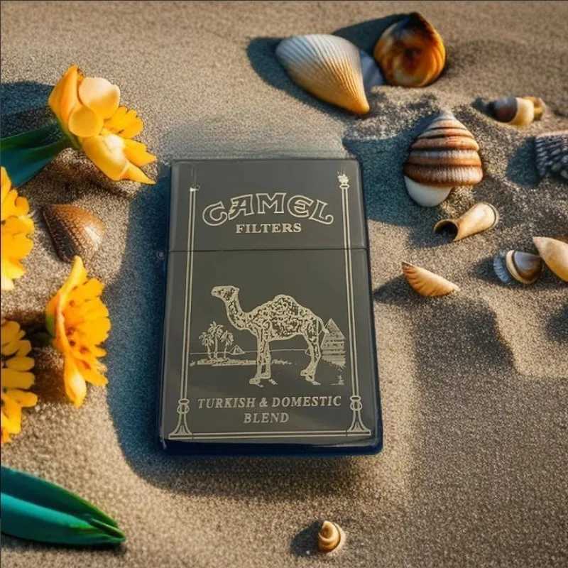 2025 new kerosene lighter windproof cigarette accessories mens gift can be DIY N260311