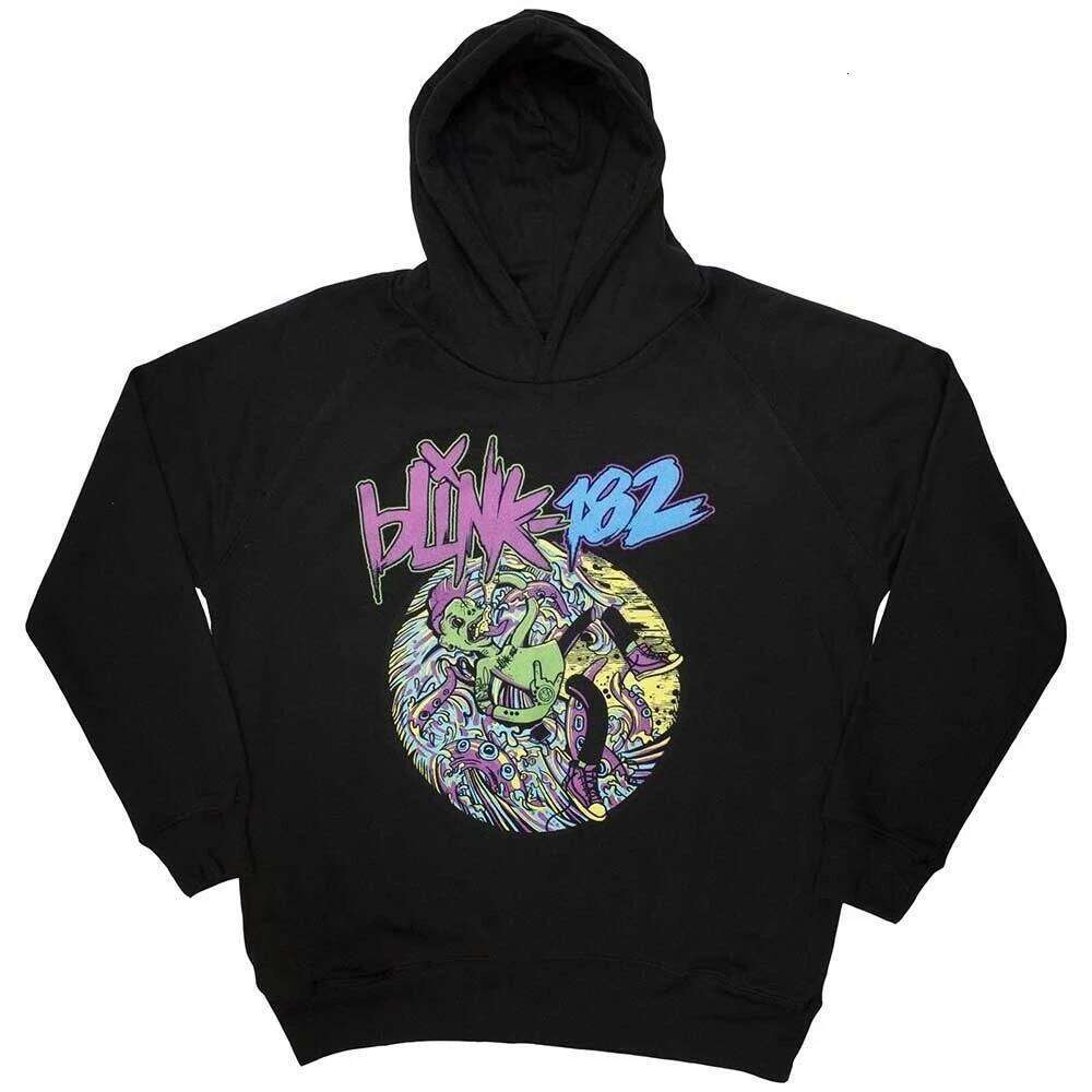 Guns N 'Roses Band Pattern Print Men's Women's Loose Warm Hoodie Casual Autumn and Winter Luxury Fashion Trend C260311