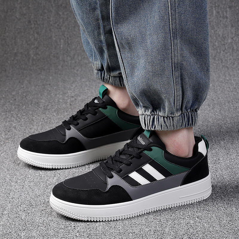 2026 Luxury High-quality Men's Sport Shoes - Autumn Thick-tread White Style - Comfortable And Casual Type - Lightweight Multi-functional Sports S