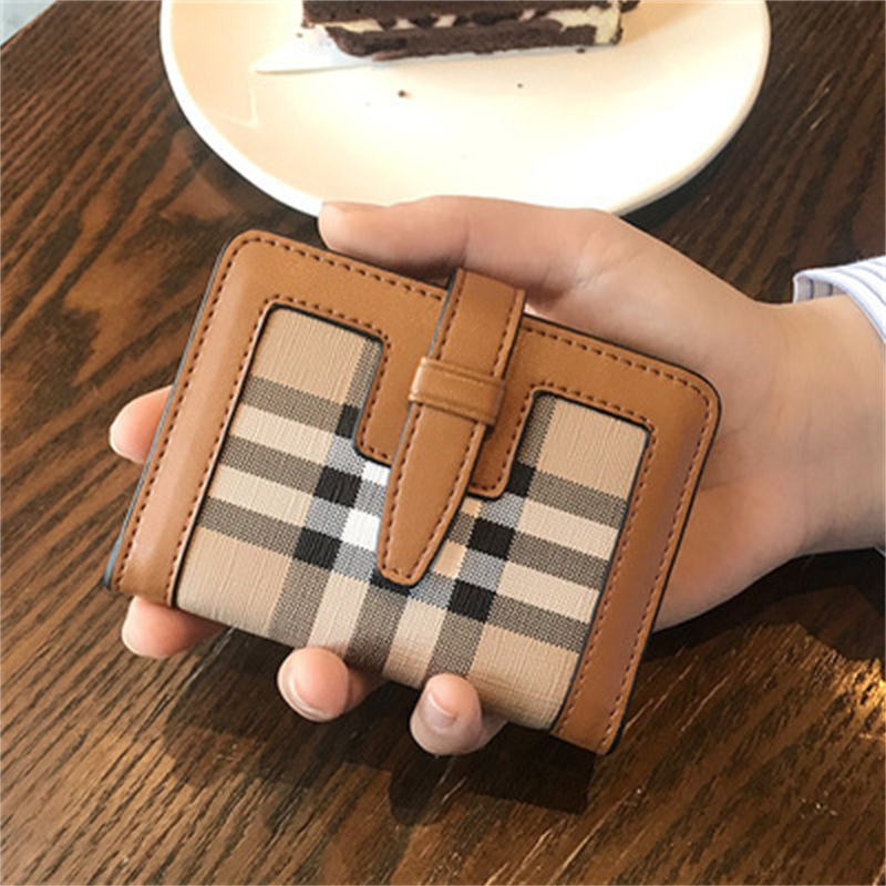 free shipping 2026 new fashionable casual classic plaid designer card bag trend retro handbag for women
