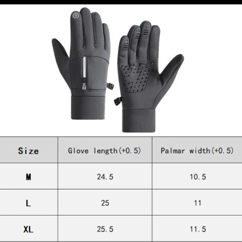 Winter Gloves Waterproof Thermal Sport Glove Men Women Running Cycling Driving Ski Hiking Warm Glove for Work ski gloves M260311