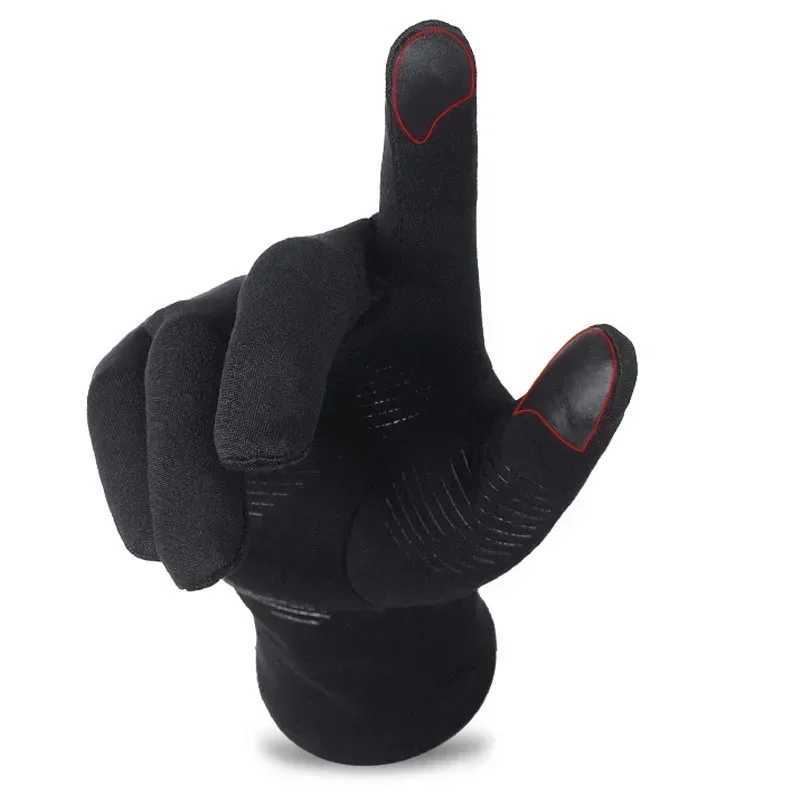 Autumn Winter Cold-proof Running Gloves Windproof Non-slip Keep Warm Touch Screen Outdoor Sports Cycling Gloves Men And Women M260311
