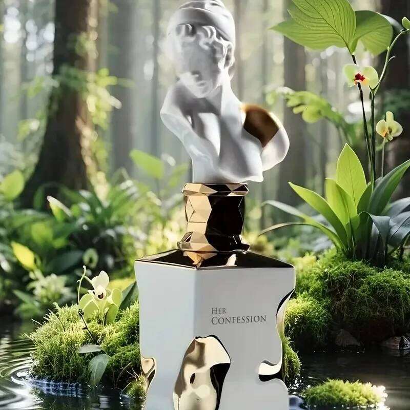 Her Confession Vanilla, flowers, amber, musk eau de toilette Women's persistent fragrance, 3.4 oz/100 ml Halloween, Z260311