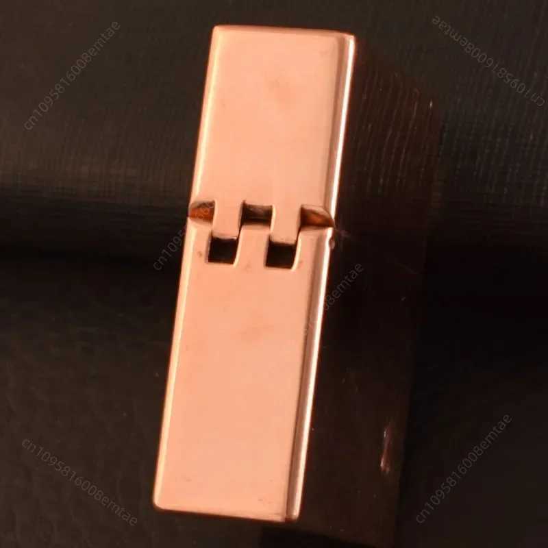 912S new Copper Heavy Duty Fuel Lighter Deep Carved Copper Lighter Cigarette Accessories Mens Gift N260311