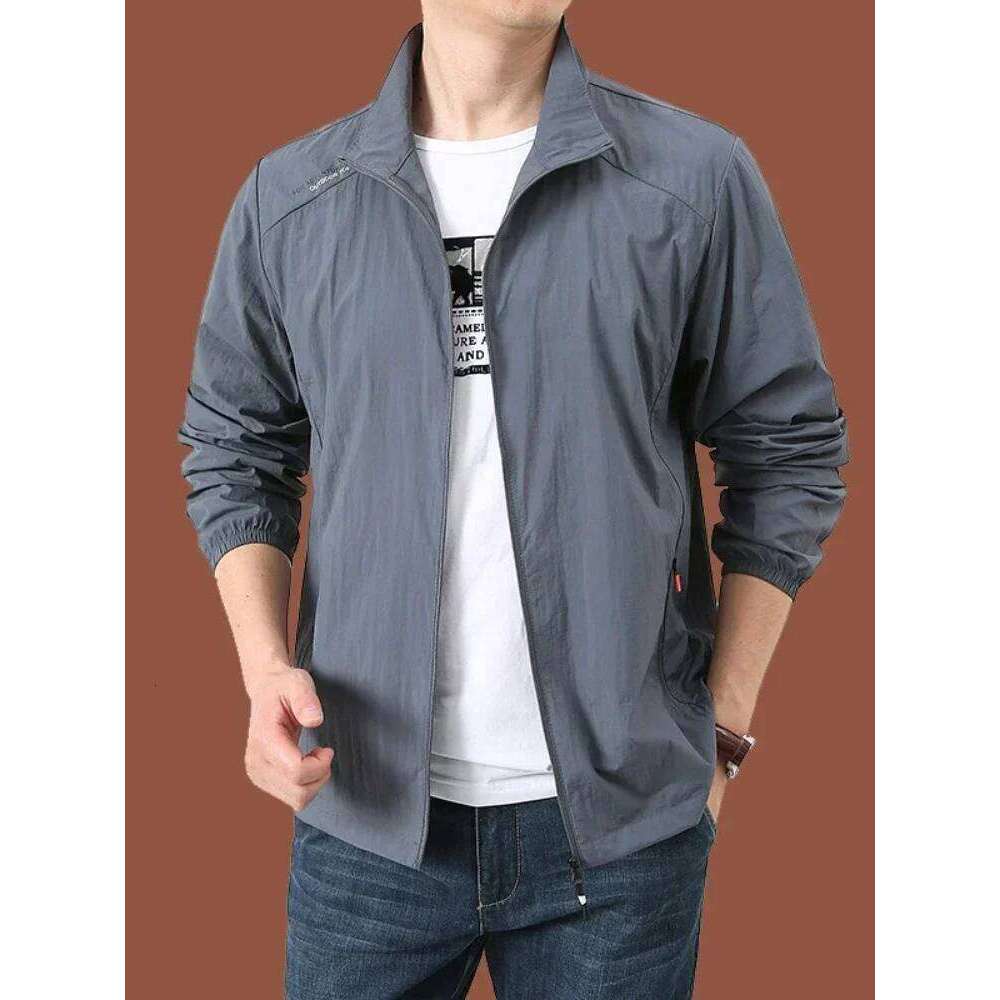 Summer Quick Drying Breathable Jacket Man Outdoor Ultra Thin Sunscreen Casual Skin Coats Fishing Climbing Hiking Anti UV Outwear 26H0311