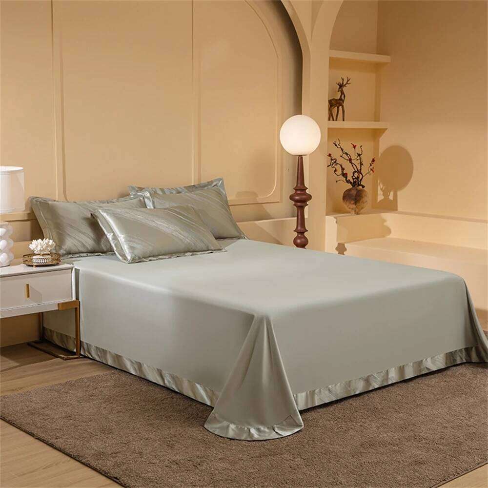 Satin Stitch Jacquard Bedding Comforter Delicate Queen King Four-Piece Set Quilt Cover Pillowcases Home Textile H260311