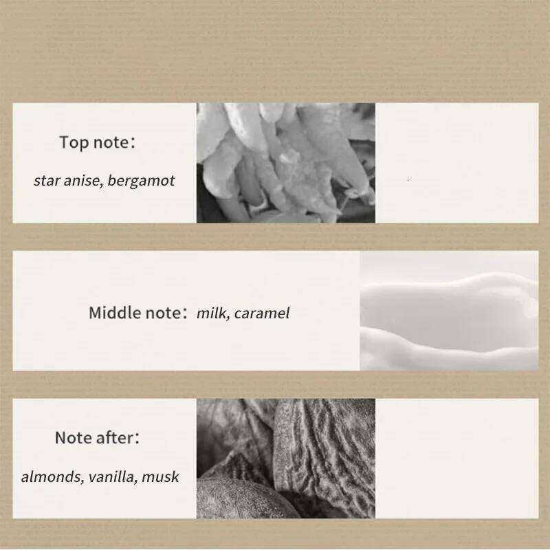 Milk Caramel Oriental Cuisine Perfume Spray,Dessert Shop Series Women Lasting Scent,Almond/Vanilla/Musk/Cinnamon Fragrance Mist Z260311