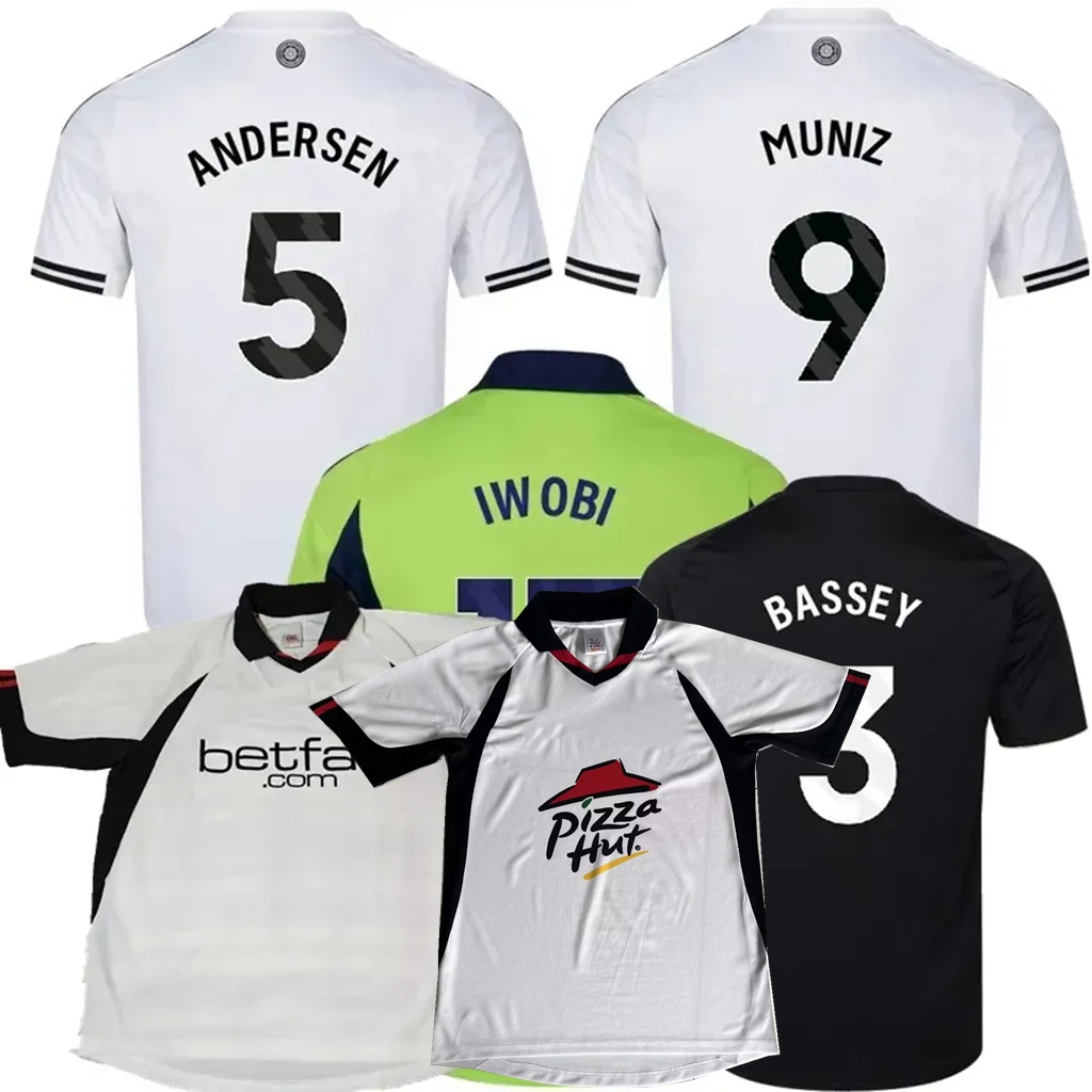 INAMOTO Finnan 2001 02 03 2025 2026 RAUL Fulham soccer jersey CAIRNEY BASSEY SMITH ROWE CHUKWUEZE ROBINSON SESSEGNON KEVIN BOBB WILSON MUNIZ football men kids shirts