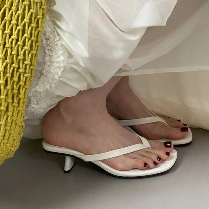 Bailamos 2025 Women Slippers High Heels Sandals Sexy Open Toe Party Wedding Summer Shoes Woman Soft Outdoor Slides Beach F K260311