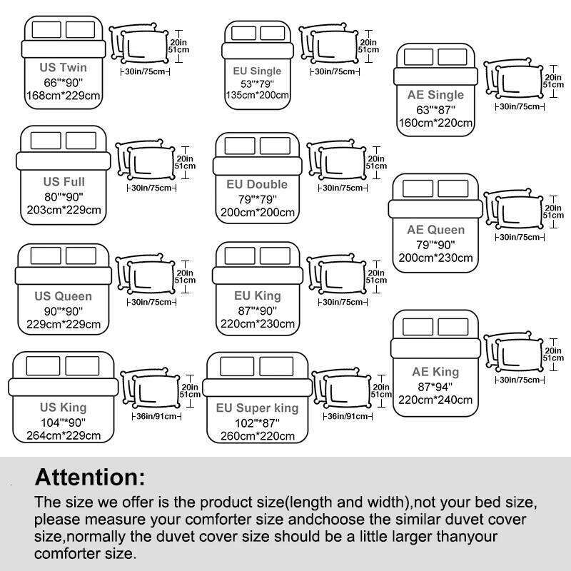 3PCS Branch printing Gray and White Botanical Geometric Printing Bedding 1 duvet cover + 2 PILLOWCASES NO pillow core H260311