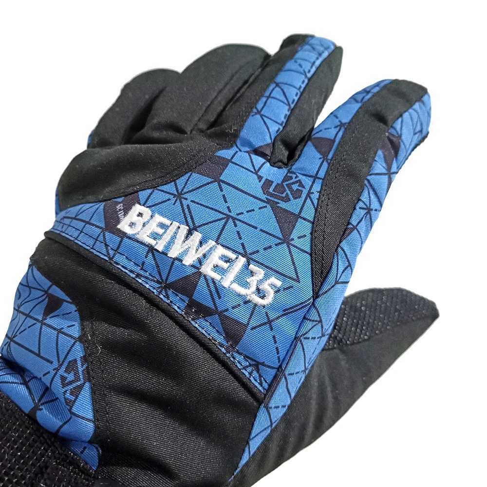 BEIWEI35 Winter Warm Snowboard Ski Gloves Men Women Mountain Skiing Snowmobile Snow Motorcycle Gloves Windproof M260311