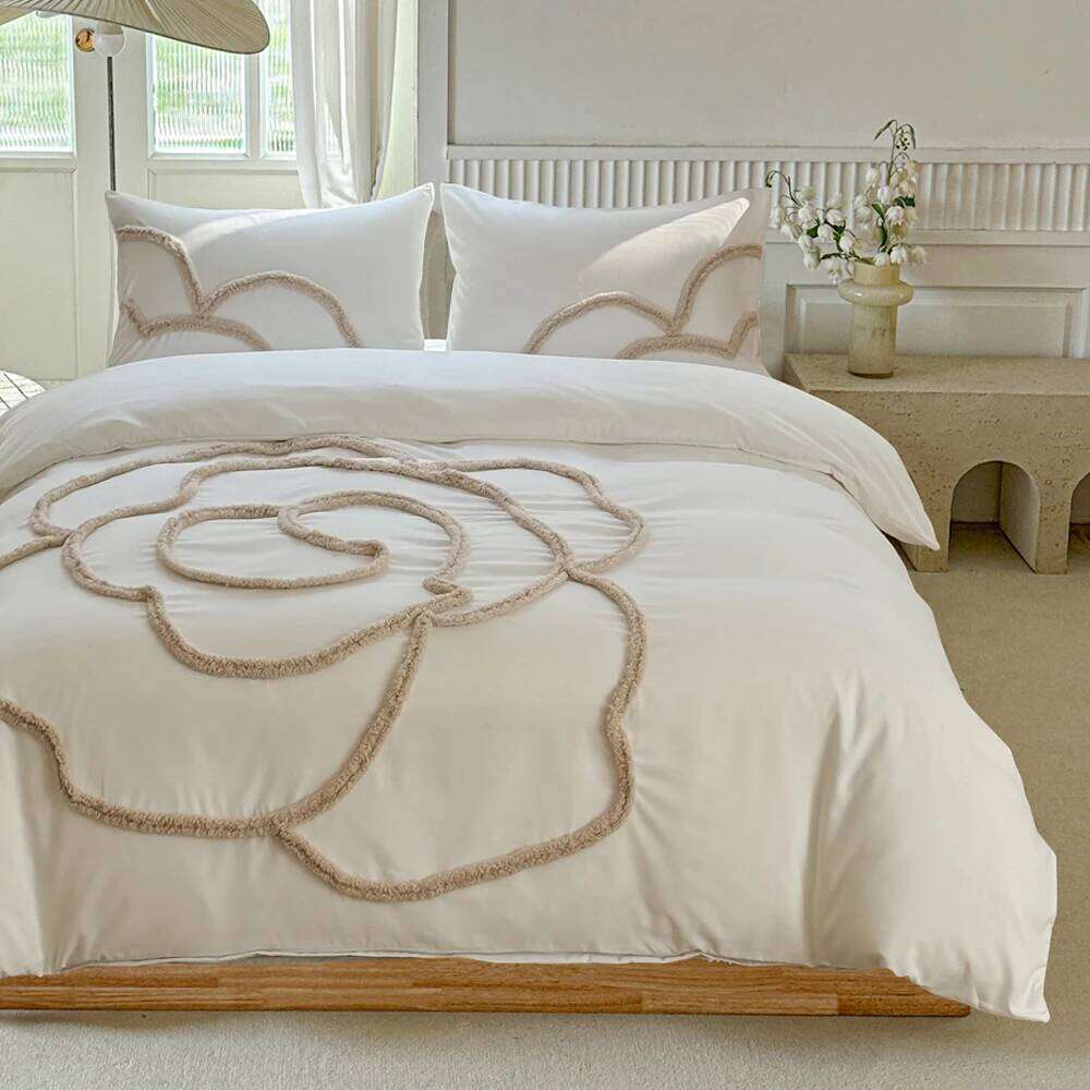 Duvet Bedding Set Twin Full Queen King Size 135x200 Nordic Quilt Cover 240x220 Double Single Floral Bed Linen 200x200 H260311