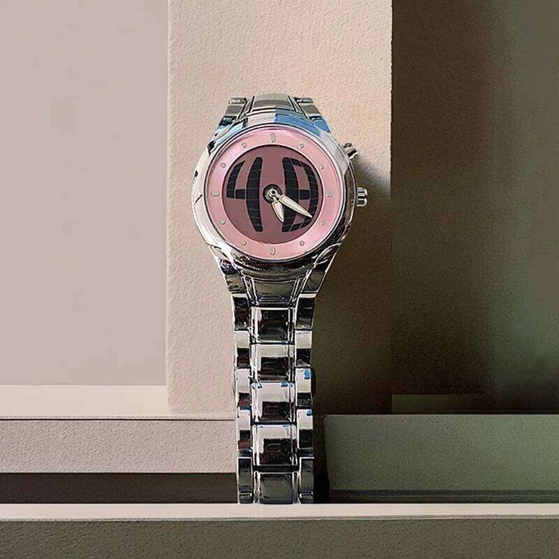 Vintage Y2K Design Quartz Men's Watches Top Luxury Watch For Men Creative Digital Wristwatch With Box High Quality Waterproof