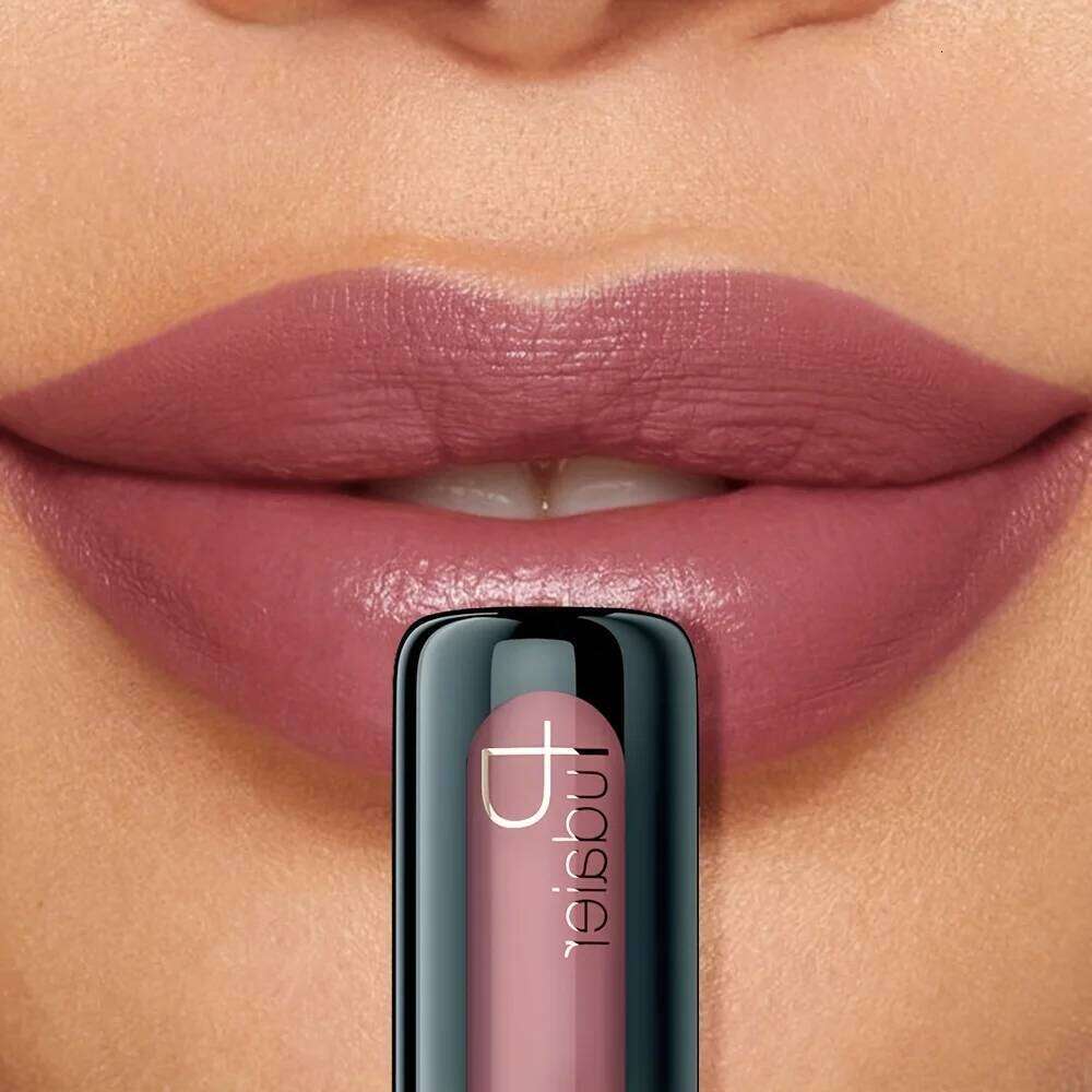 Matte Mud Velvet Gloss, Long Lasting Waterproof Lipstick, Non-Stick Smooth Lip Makeup Gift for Women W260311