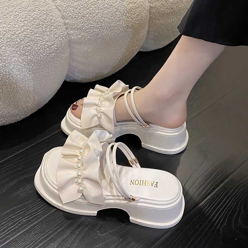 Womens Roman-style sandals 2025 summer casual style new fairy-like design rubber sole super high heel K260311