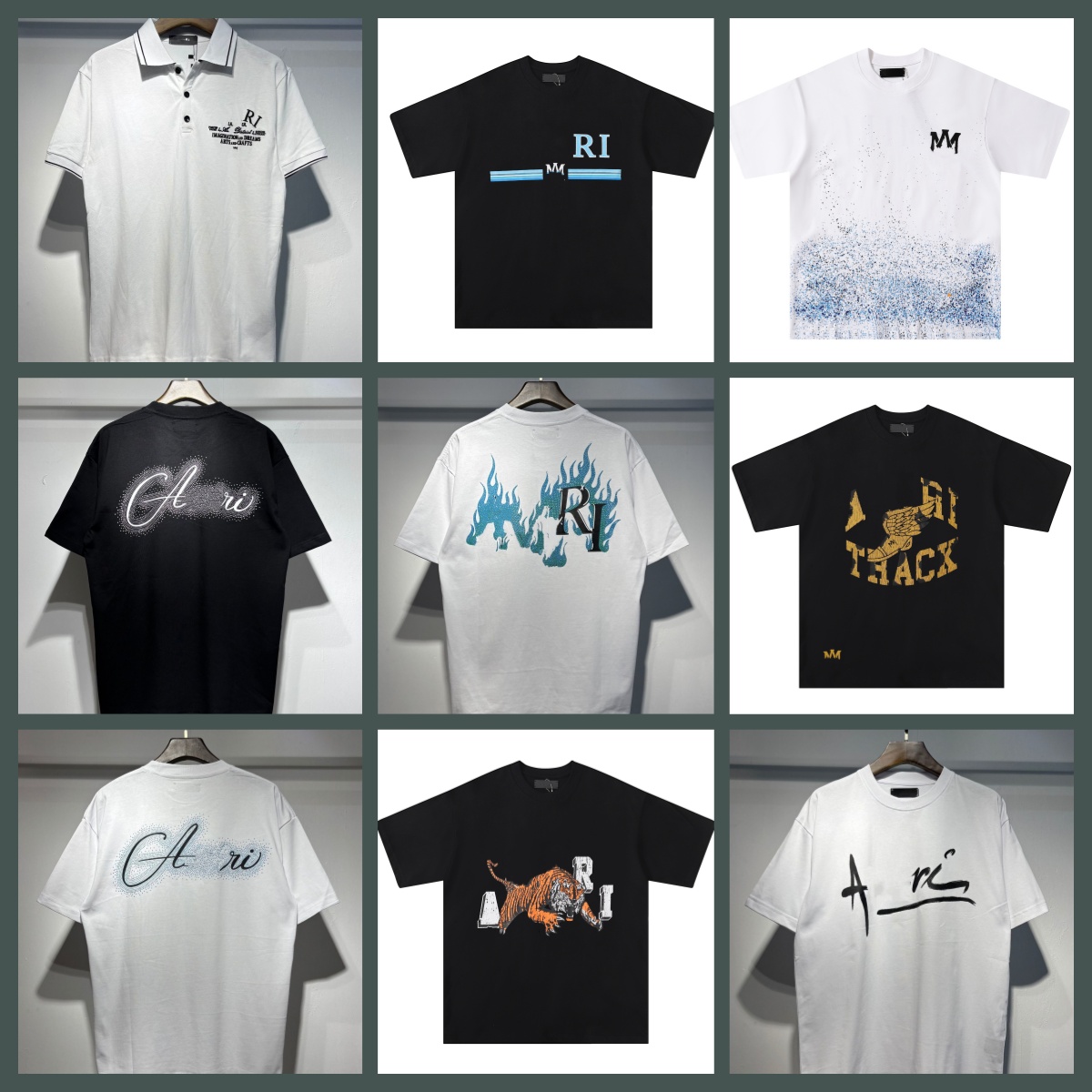 Designer Men Women T Shirts Trendy Brand Letter Prints All Cotton Tee Summer Breathable Loose Casual Short Sleeves