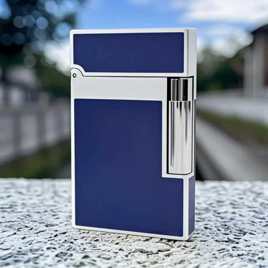 Marvelous Lacquer Lighters Unusual Inflatable Butane Gas Cigarette Accessories Pure Copper Gifts for Father Husband Boyfriend N260311