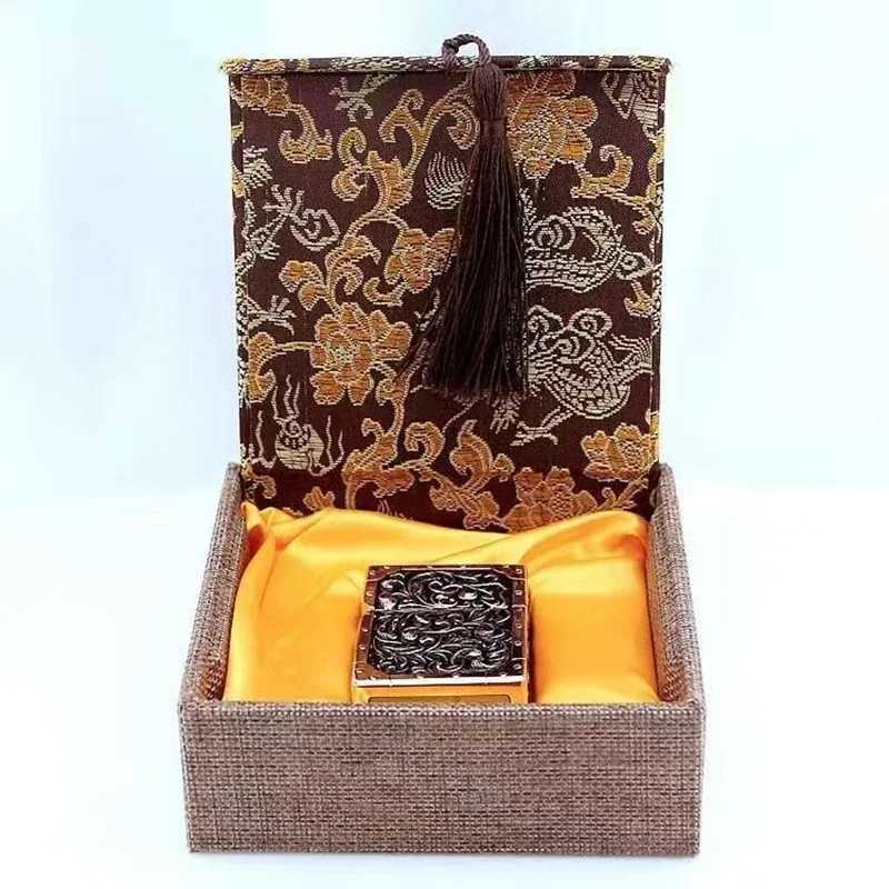 The New Brand Pure Copper Five-Sided Windproof Kerosene Lighter Armor For Collection Gifts N260311