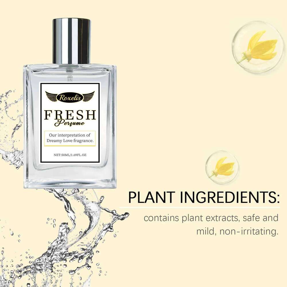 Roxelis Ylang Flower Neutral Perfume for Men Women Long Lasting Light Luxury Fragrance Eau De Parfum Z260311