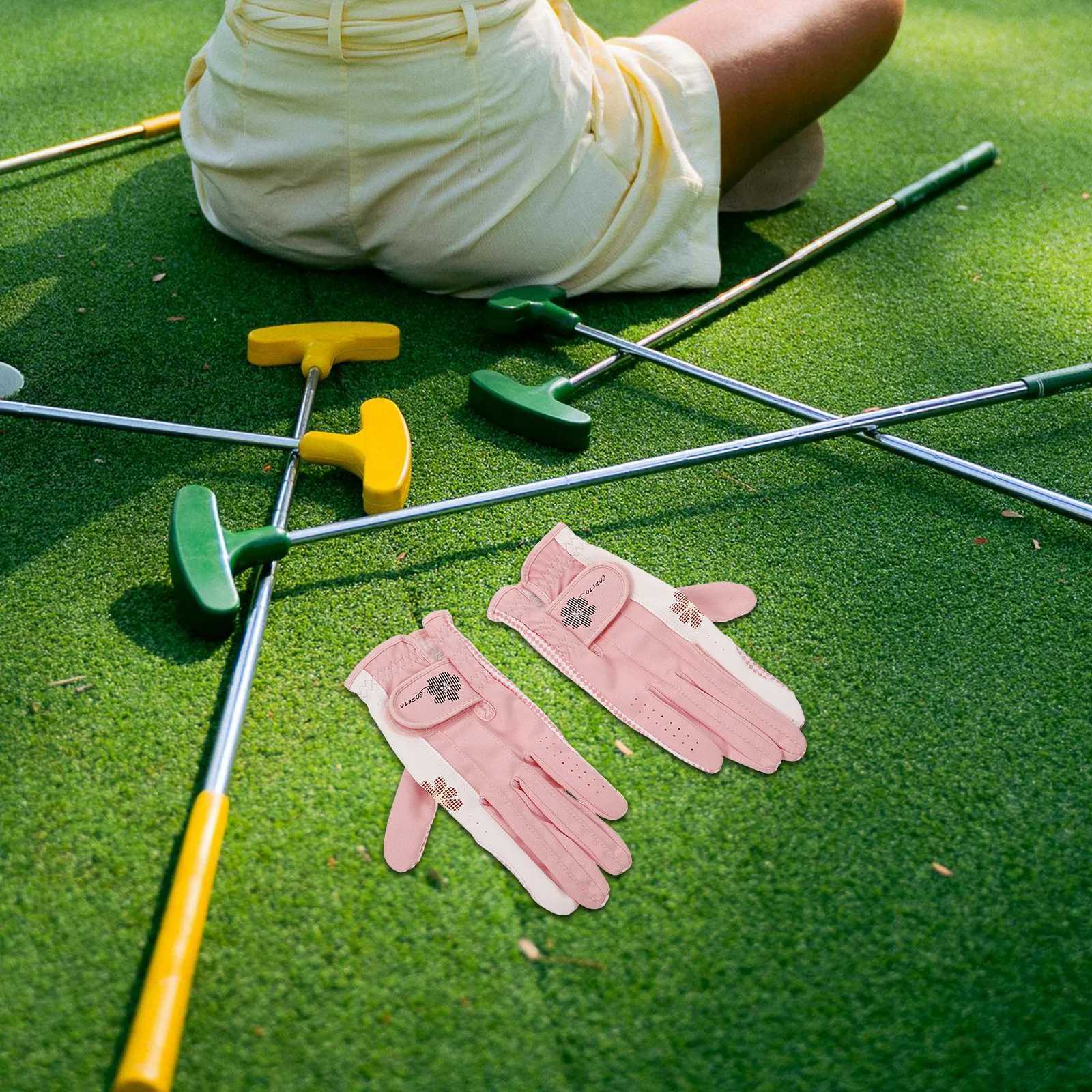 1Pair Breathable Gloves Women Non-Slip Grip for Improved Fashionable Design with Wear-Resistant Material M260311