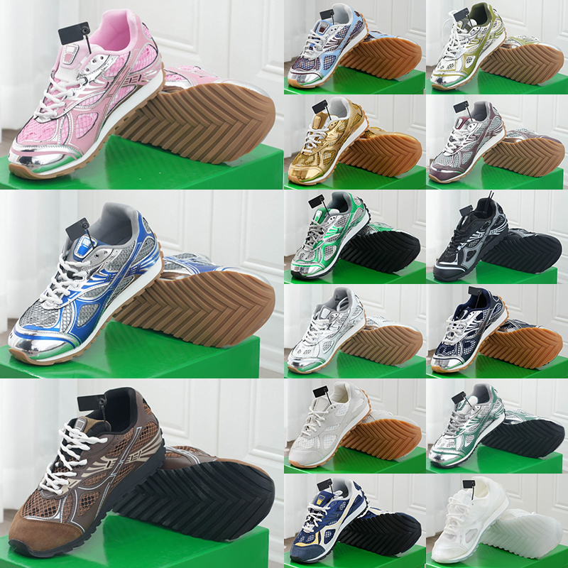 Free shipping with box Orbit sneakers designer men women shoes stylish sliver pink black navy blue mens womens outdoor sports bottagas bottagavenetas trainers