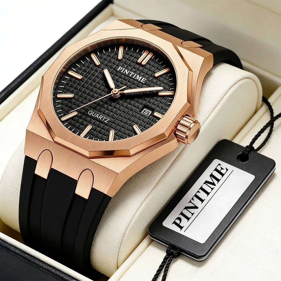 Men's Classic Business Alloy Premium Timepieces Quartz Movement Sports Watches Minimalist watch