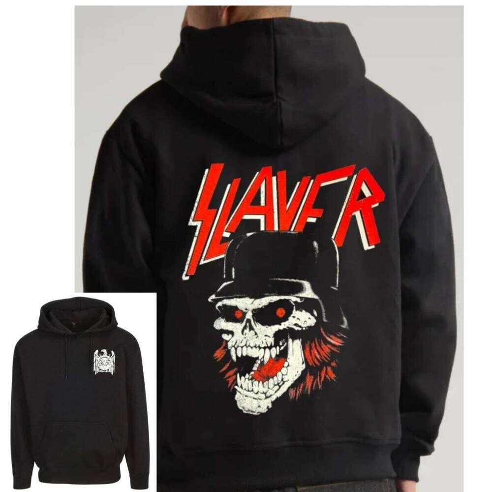 Slayer American Thrash Metal Band Men's Hoodie Multiple Variations 2026 Hoodies Autumn Winter High-end Luxury Unisex Style C260311